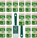 Today Eco Fusselrolle 16 Rollen mit Deckel und 2 Abroller 95% recyceltes Materia