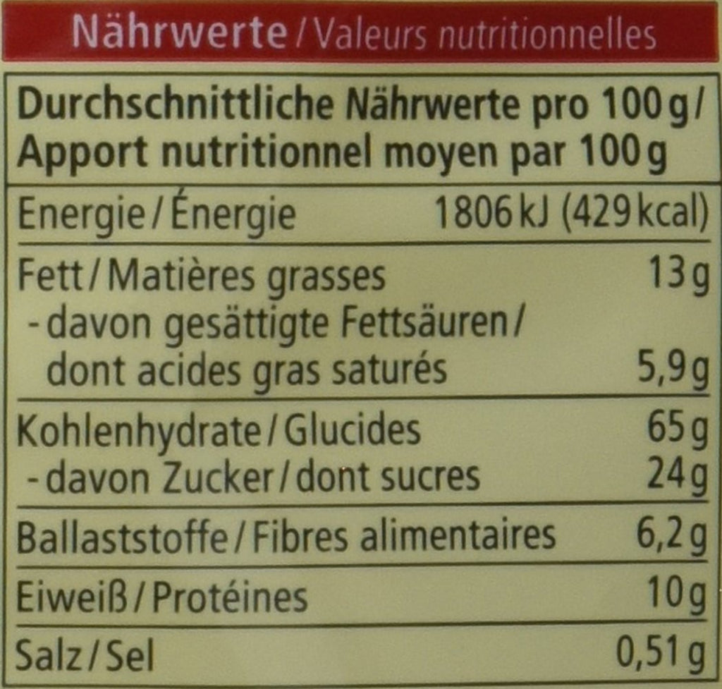 Bio Dinkel Crunchy Muesli 3 x Fruehstuecks Muesli