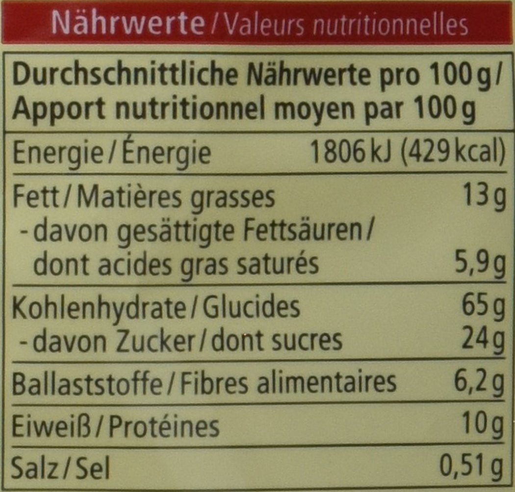 Bio Dinkel Crunchy Muesli 3 x Fruehstuecks Muesli