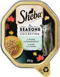 Katzen Nassfutter 22 x 85 g Schale Mix Collection Katzennassfutter