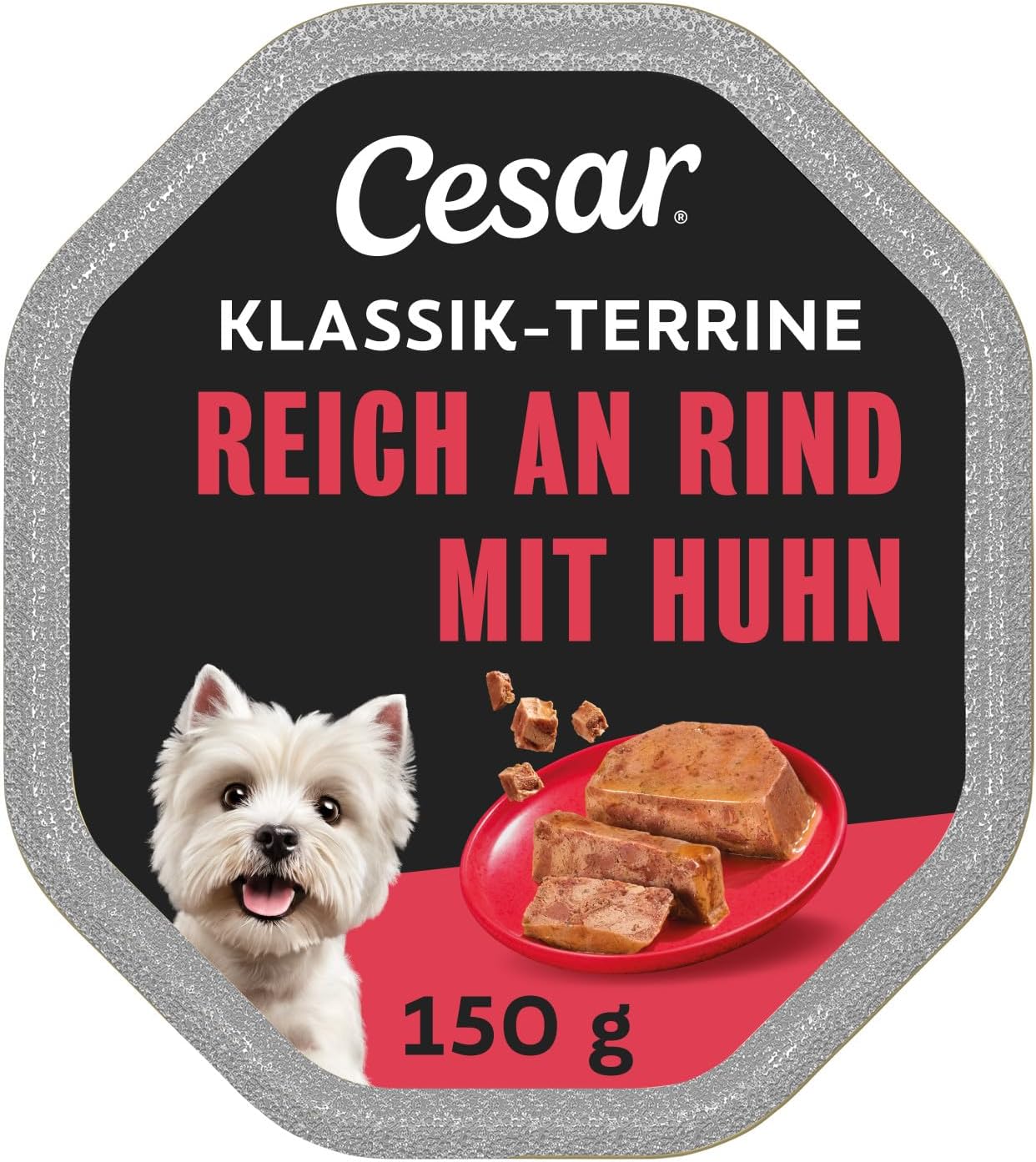 Cesar Hundenassfutter Klassik Terrine 24 x versch. Sorten