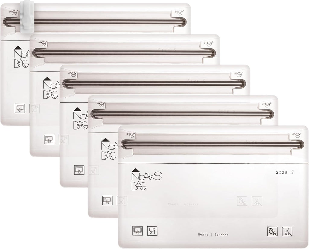 Noaks Bags 5er-Set wasserdichte Beutel IPX8 luft- und geruchsdicht Reise-Organiz