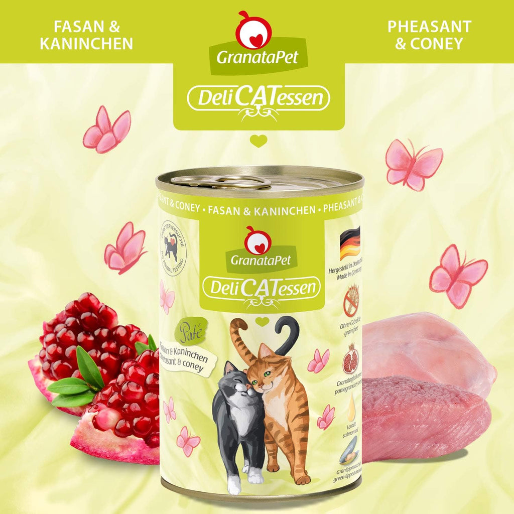 GranataPet DeliCatessen Wild Nassfutter fuer Katzen 6x400g, verschiedene Sorten 8
