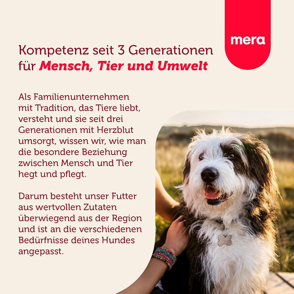 Hundetrockenfutter Rind fuer ausgewachsene Hunde verschiedene Sorten