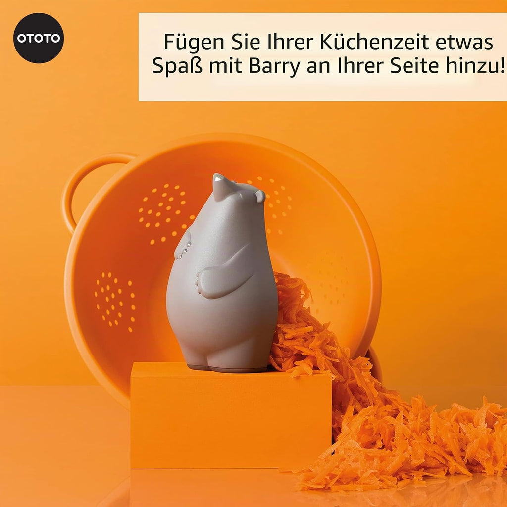 OTOTO Barry The Box Kaesereibe Edelstahl kompakt Kuechenreibe