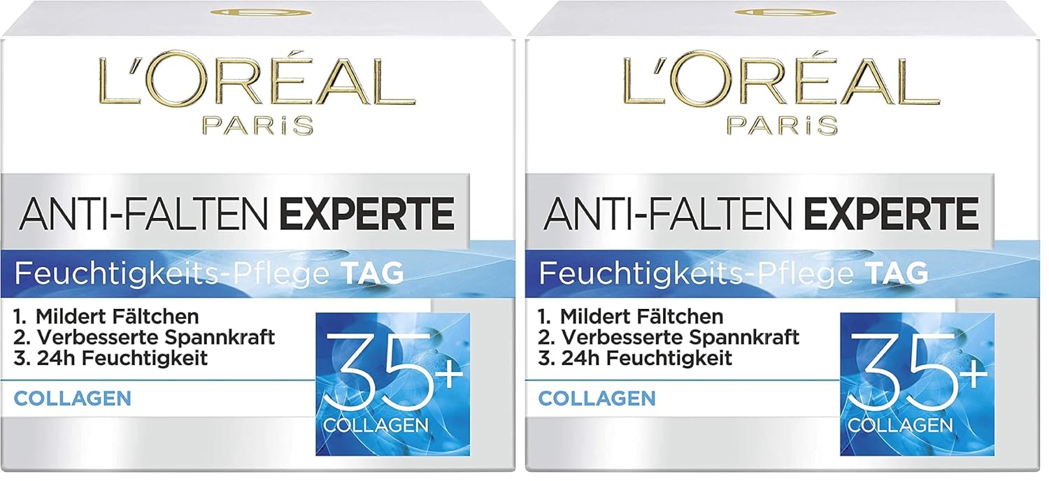 L’Oréal Paris Gesichtscreme Anti-Falten 35+ Kollagen