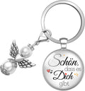 Schutzengel Schluesselanhaenger Geschenk fuer Freundin Valentinstag Jahrestag