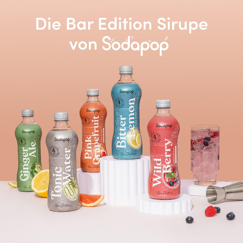 Sodapop Tonic Water Sirup Bar Edition 500 ml