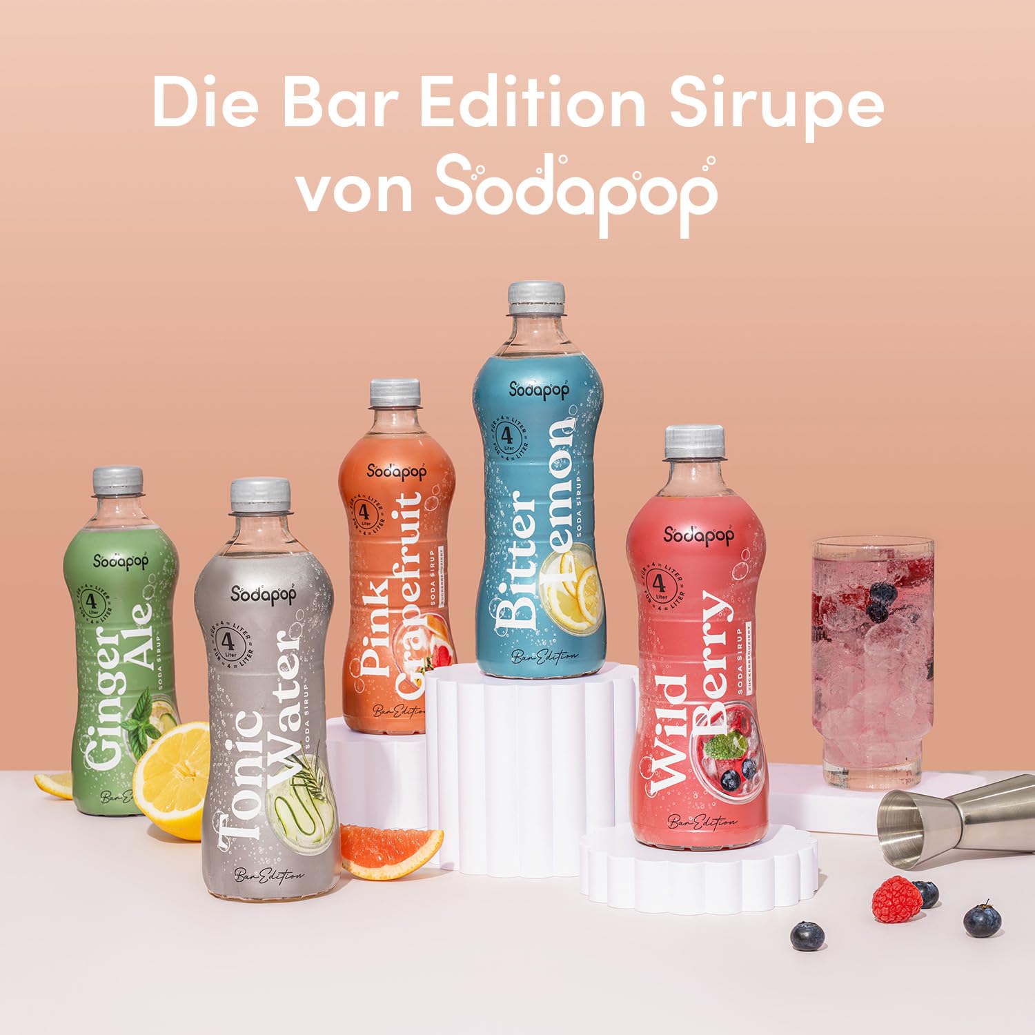 Sodapop Tonic Water Sirup Bar Edition 500 ml