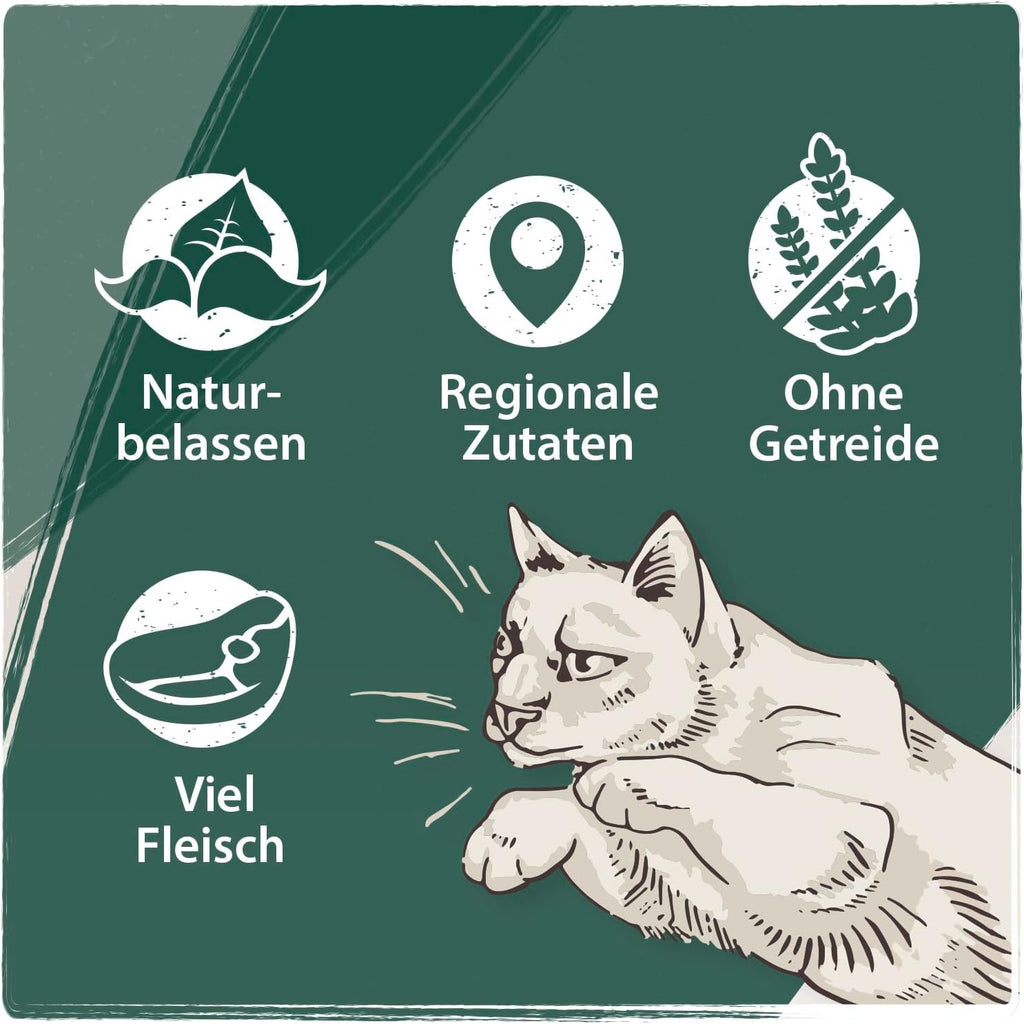 Venandi Katzenfutter Trockenfutter Lachs getreidefrei verschiedene Sorten
