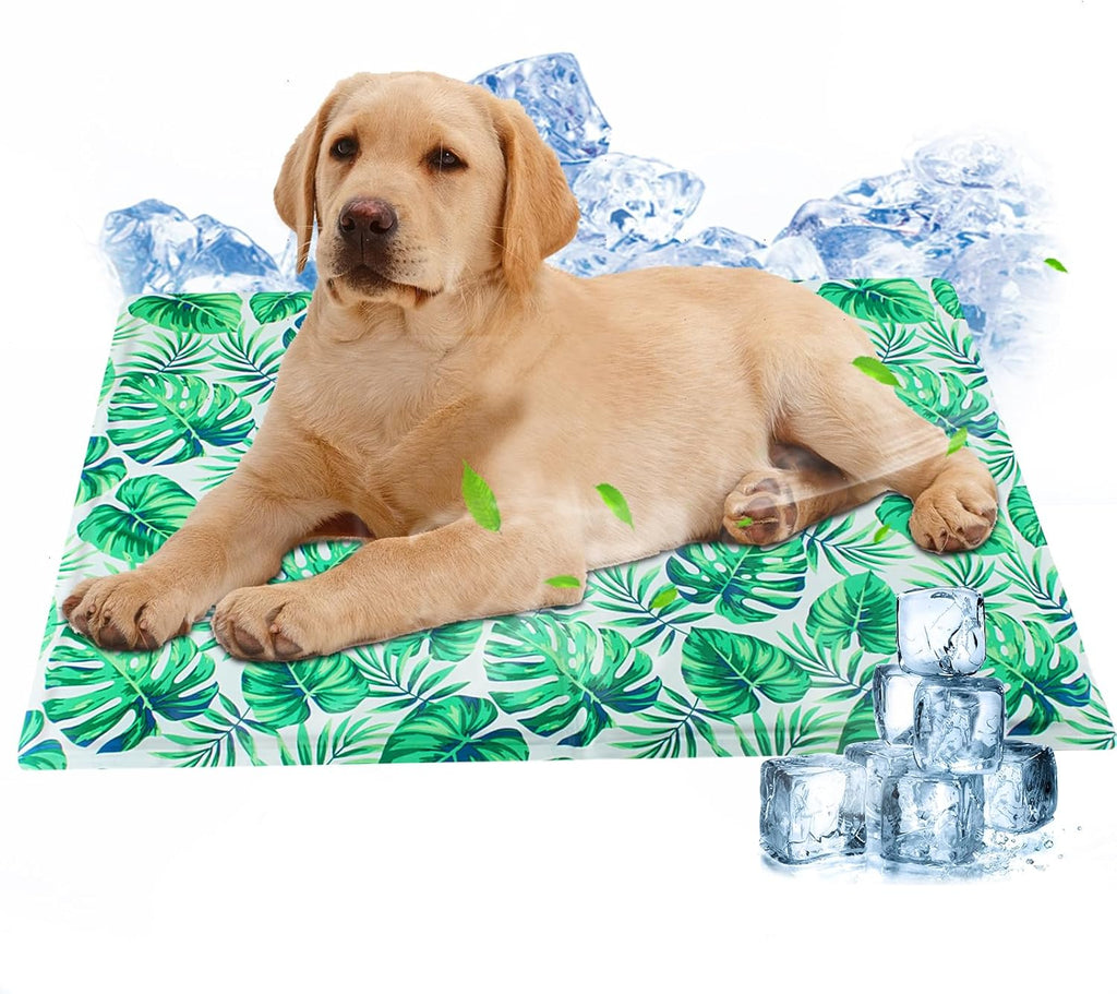 Ninonly Kuehlmatte 50x65 cm fuer Hunde und Katzen selbstkuehlend wasserdicht