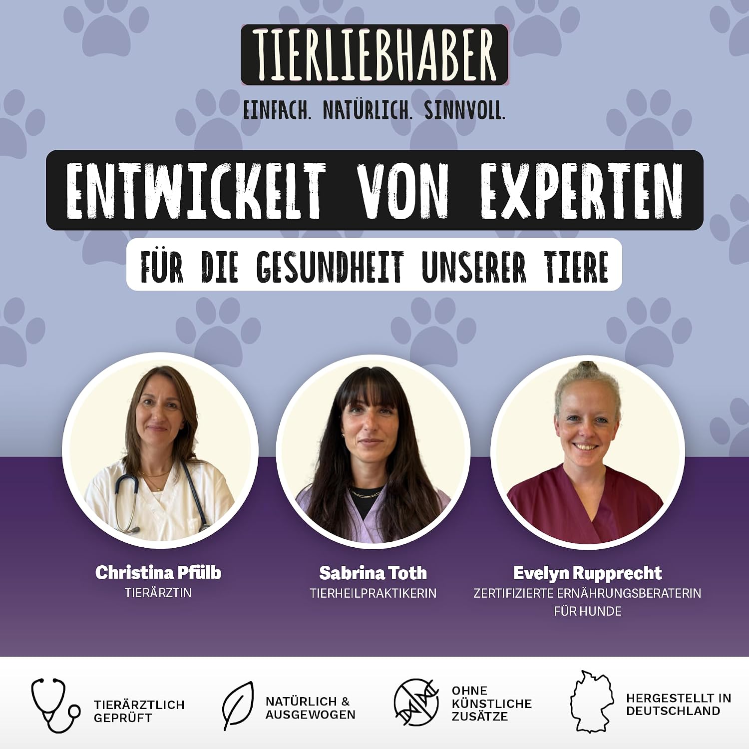 TIERLIEBHABER Hundefutter Nass Kaninchen mit Gemuese Dose