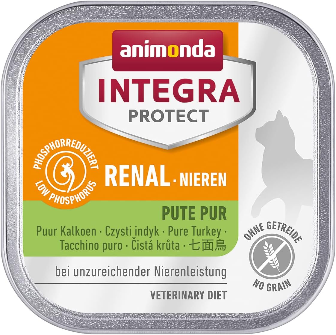 animonda Integra Protect Katzenfutter nass bei Diabetes Lachs 16x100g