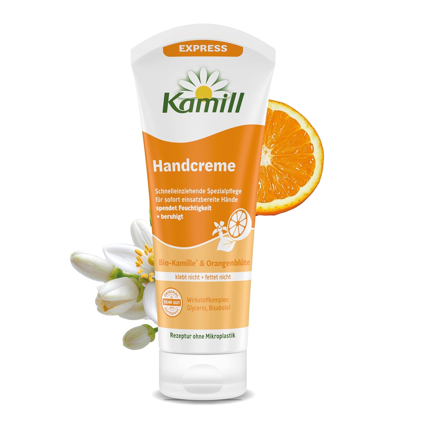 Kamill Handcreme Balsam mit Bio-Kamille Avocadooel Vegan