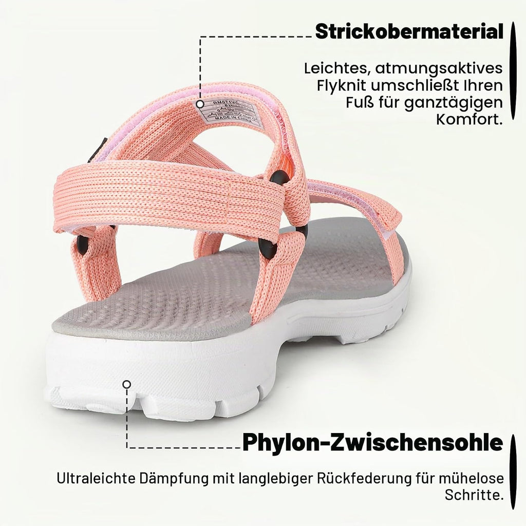 riemot Damen Trekkingsandalen Sommer Outdoor Bequeme Sportsandalen