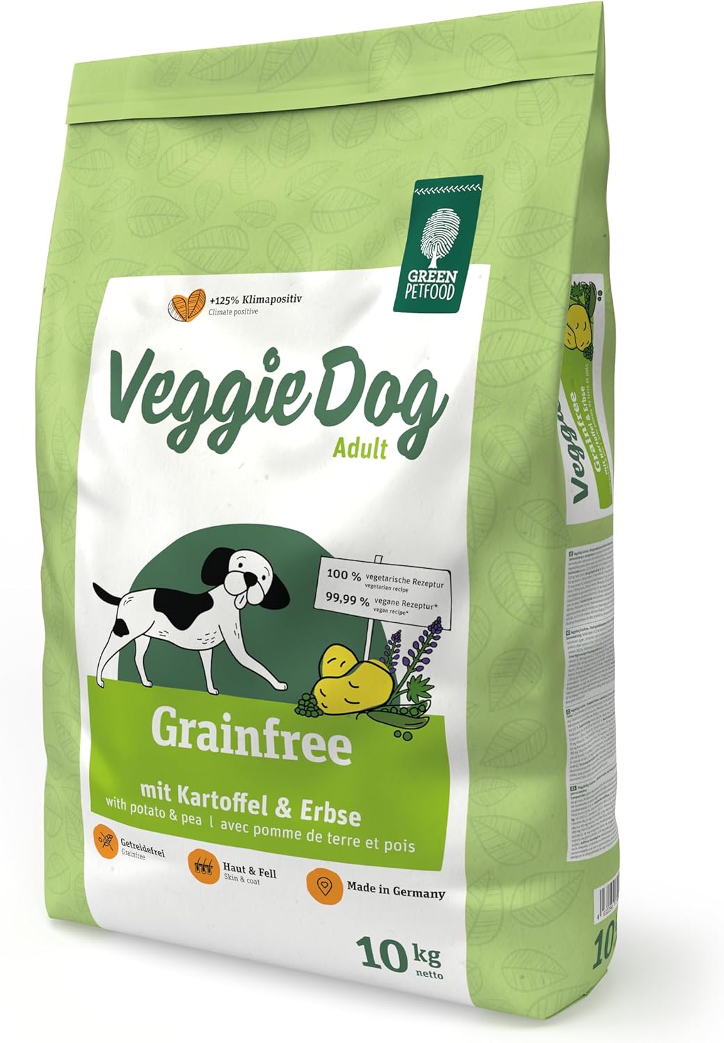Green Petfood VeggieDog Adult vegetarisches Trockenfutter Kartoffel Erbse -1