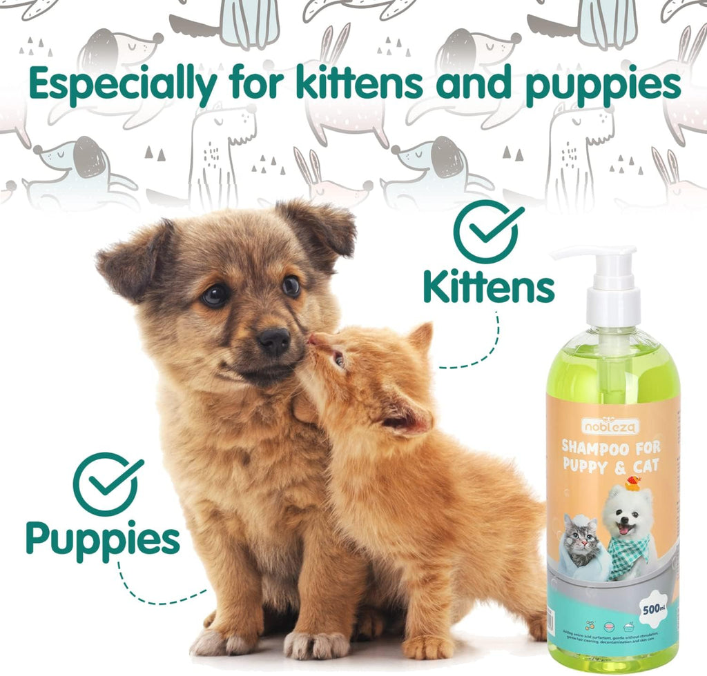 Nobleza Hundeshampoo gegen Juckreiz Milben Pilz Floh, sensitive, verschied
