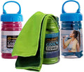 Muxel Cool Down Towel Kuehltuch Sporttuch 3er Set in Flasche