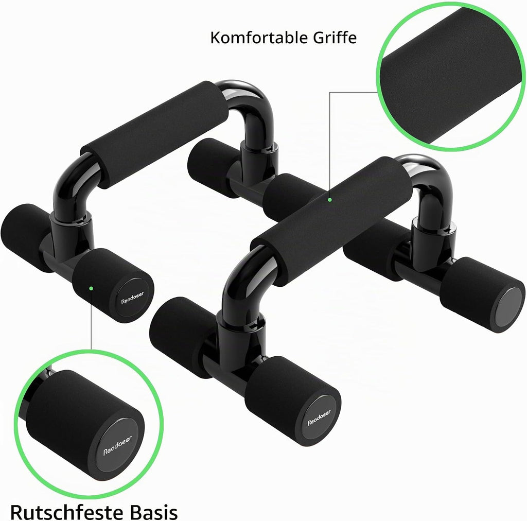 Liegestuetzgriffe Push Up Bars Parallettes Staender Fitness Trainingsgriffe