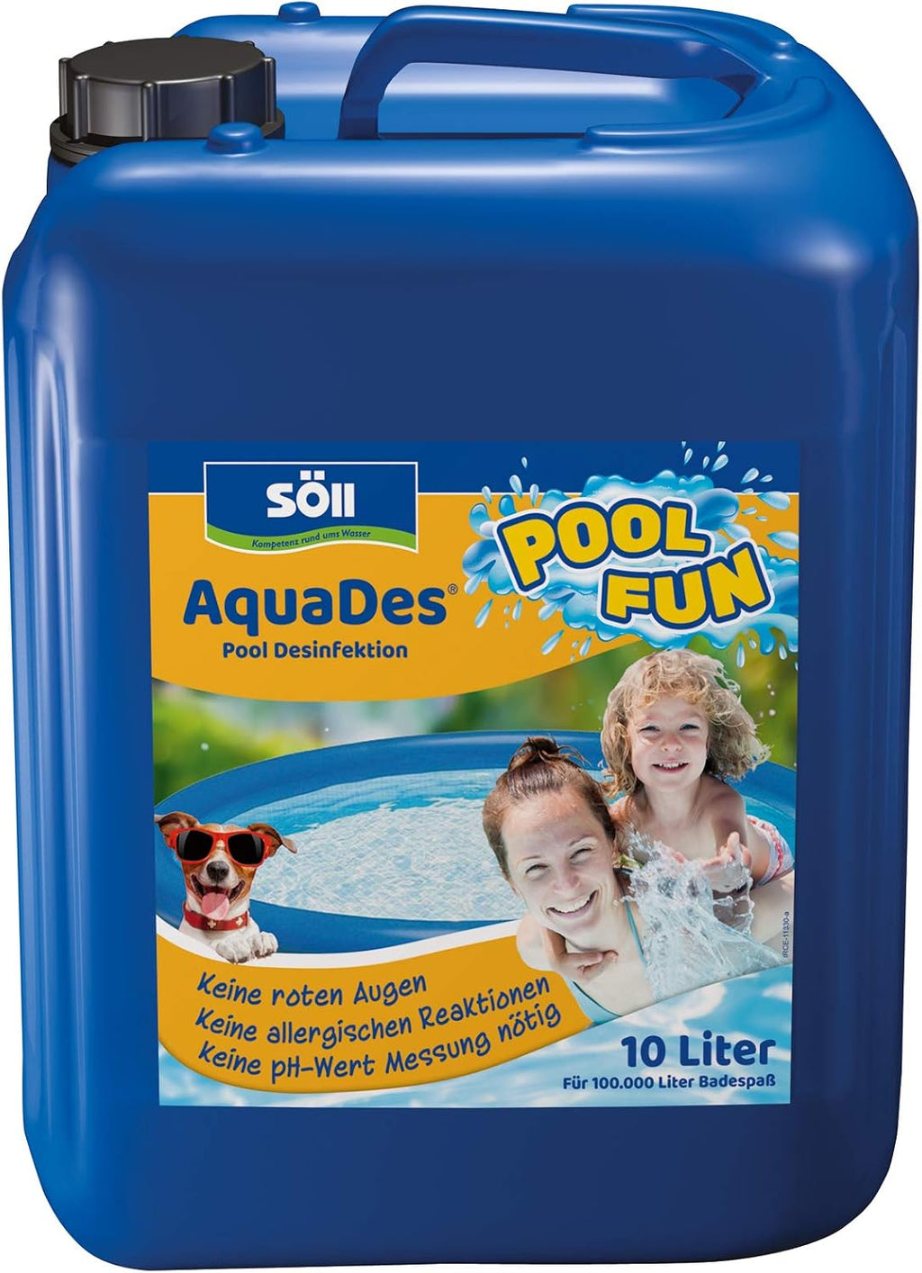 Soell AquaDes Desinfektion fuer Pool Wasserpflege gegen Bakterien