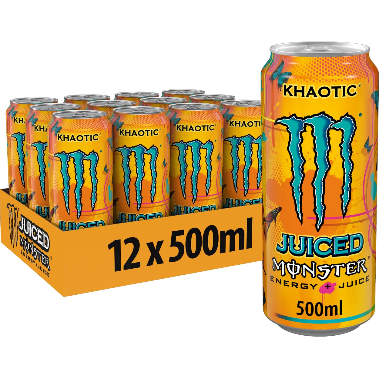 Monster Energy Mango Loco Dose, 12 x, verschiedene Sorten