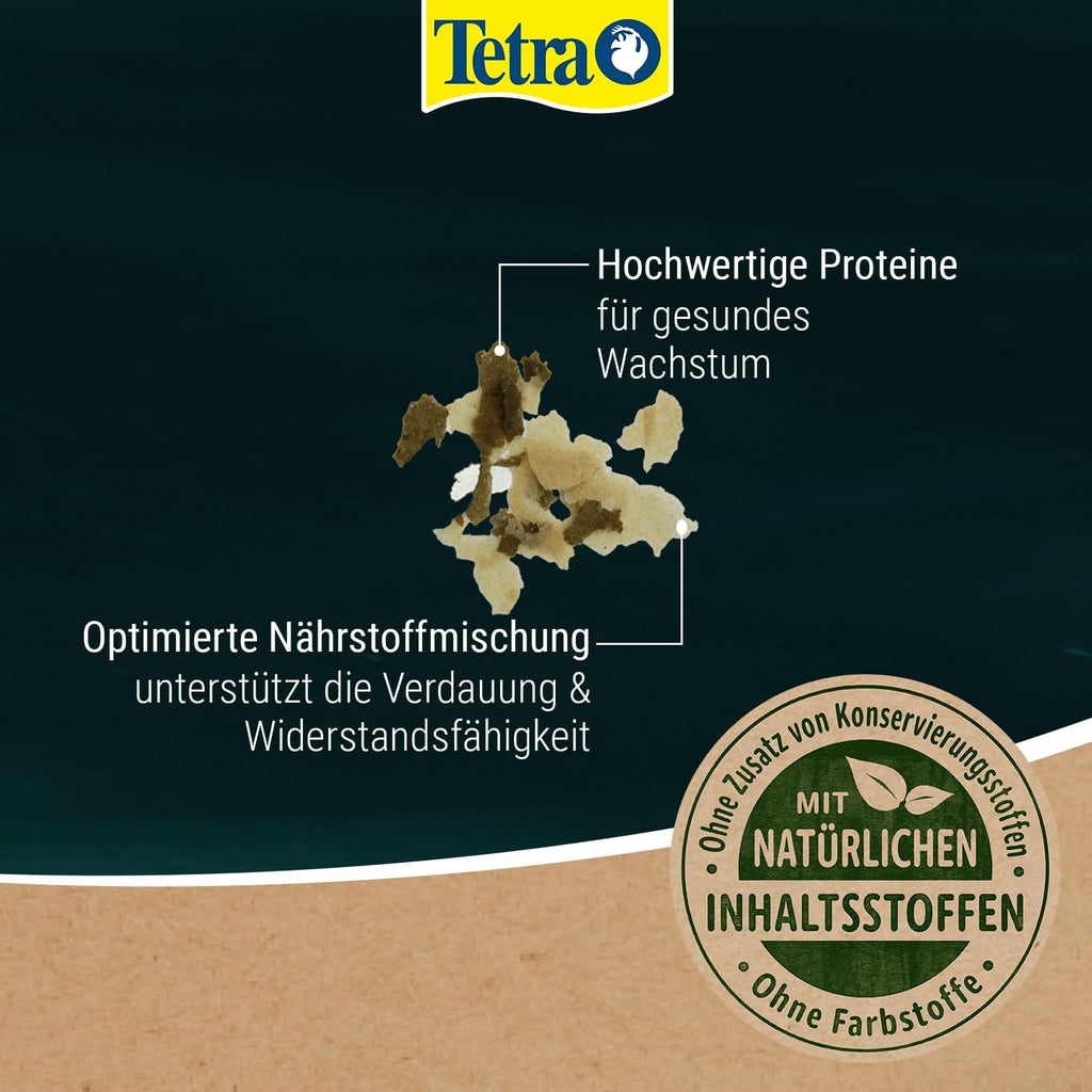 Tetra Pond Flakes Fischfutter Flocken fuer junge Teichfische