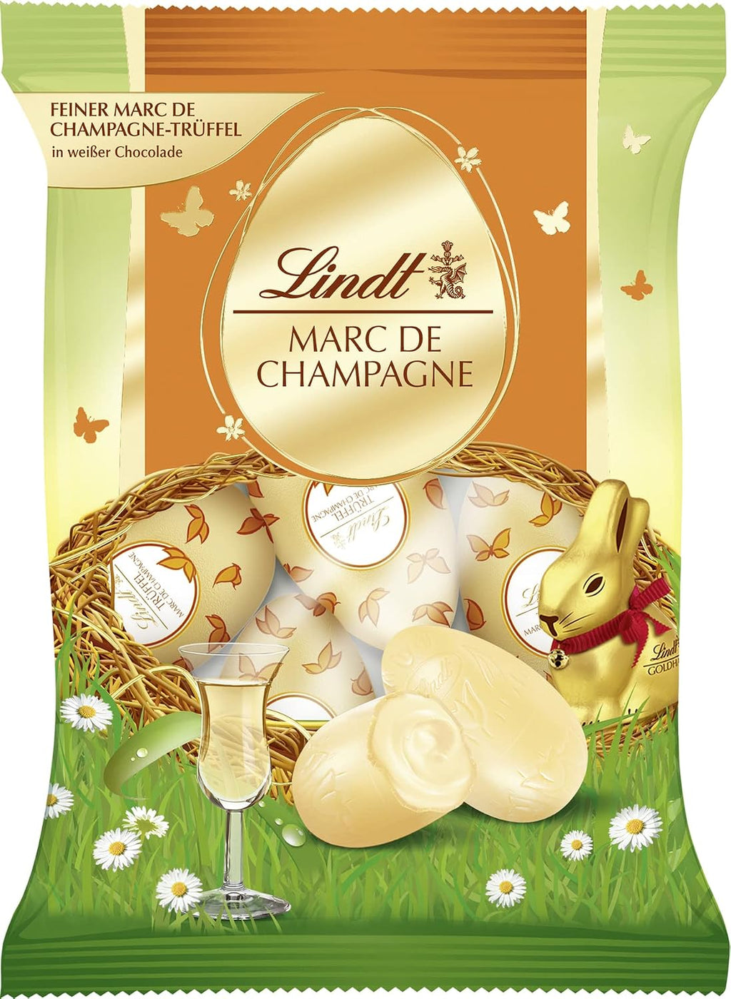 Lindt Mini Eier weisse Schokolade Erdbeere verschiedene Sorten
