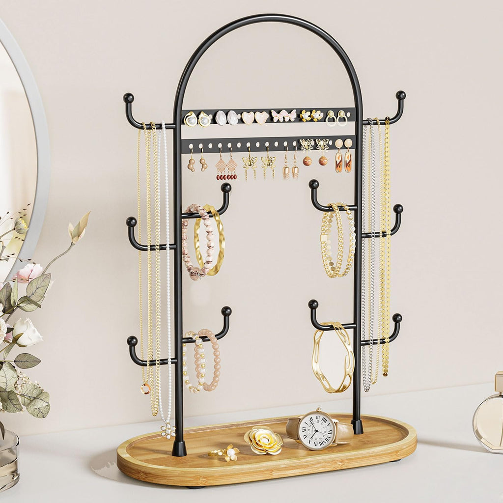 Niffgaff Schmuckstaender Organizer Schmuckaufbewahrung Jewelry Organizer