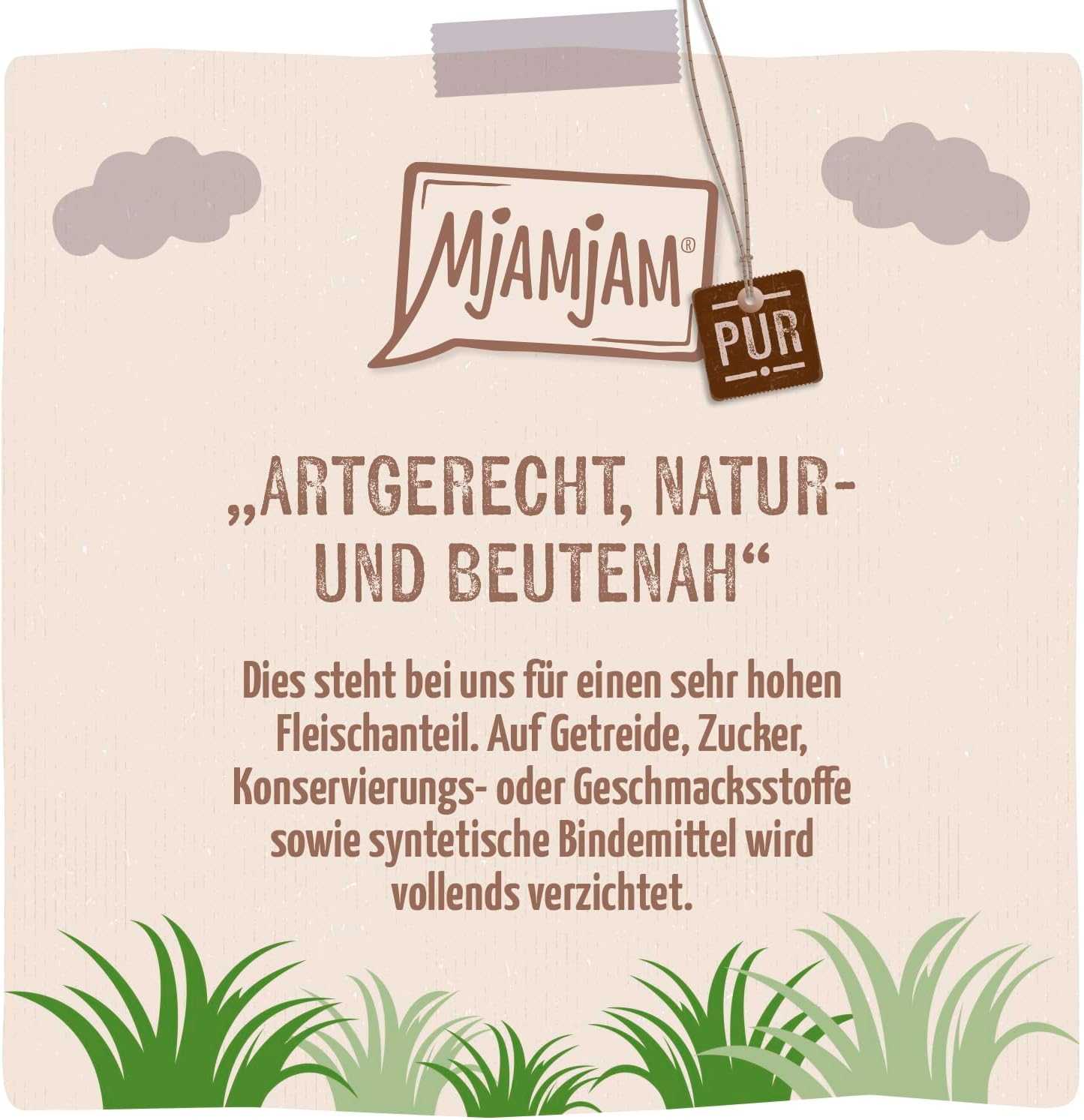 MjAMjAM Nassfutter Hund Pferd 12x125g getreidefrei 125g