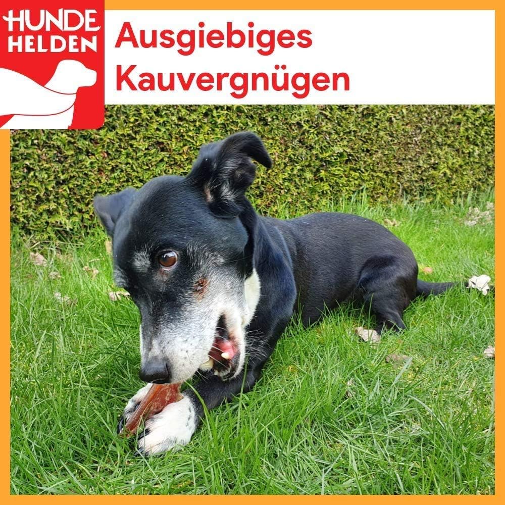 BREERs Rinderkopfhaut Kauartikel 20 cm Hunde verschiedene Sorten
