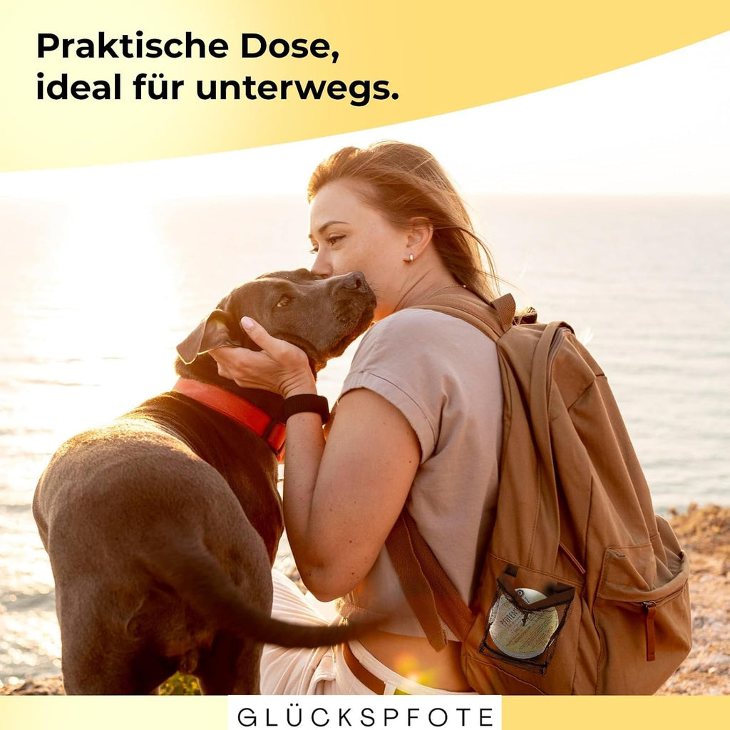 Pfotenbalsam 100 ml fuer Hund und Katze gegen trockene rissige Pfoten