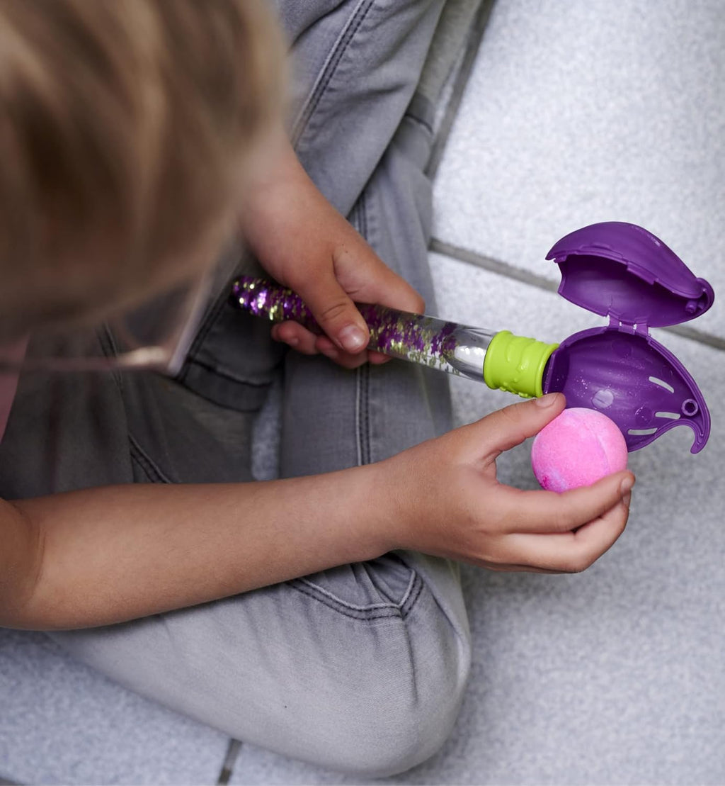 Simba Glibbi Badepinsel Zauberstab mit 3 Badebomben fuer Kinder ab 3 Jahren