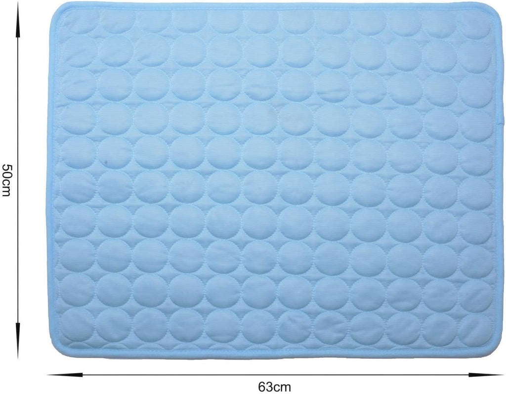 CoolCore Kuehlkissen fuer Hunde Katzen Blau S 1cm