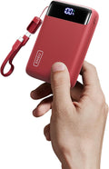 INIU Powerbank 20000 mAh 22.5W mit abnehmbarem USB‑C Kabel, flugtauglich