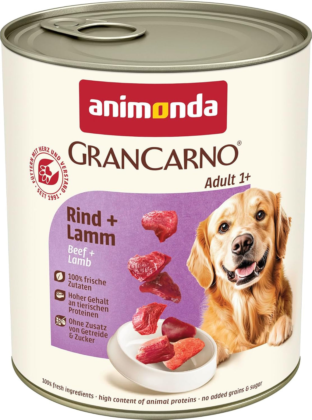 Animonda GranCarno Hundenassfutter Rind Lamm getreidefrei verschiedene