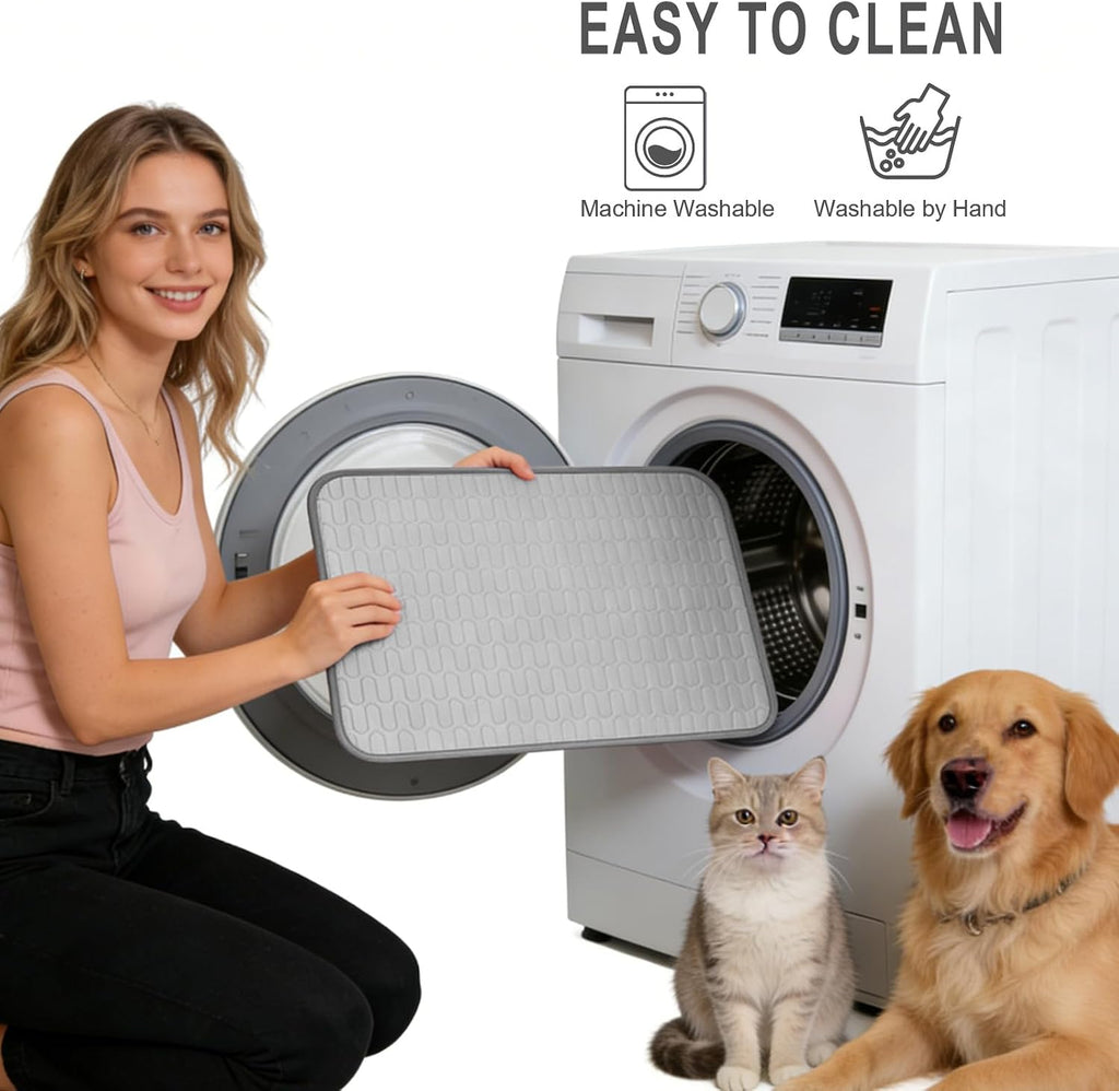 Kuehlmatte fuer Hunde Katze selbstkuehlend faltbar 55 x 70 cm 40cm-55cm