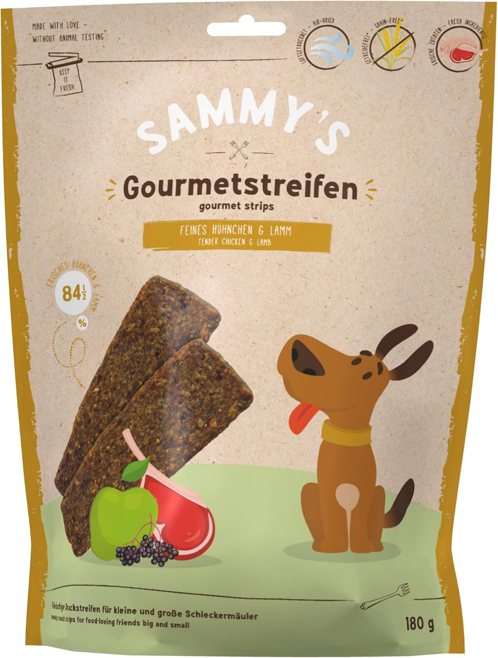 Sammy´s Wuerstchen Wasserbueffel Hundesnack getreidefrei verschiedene So