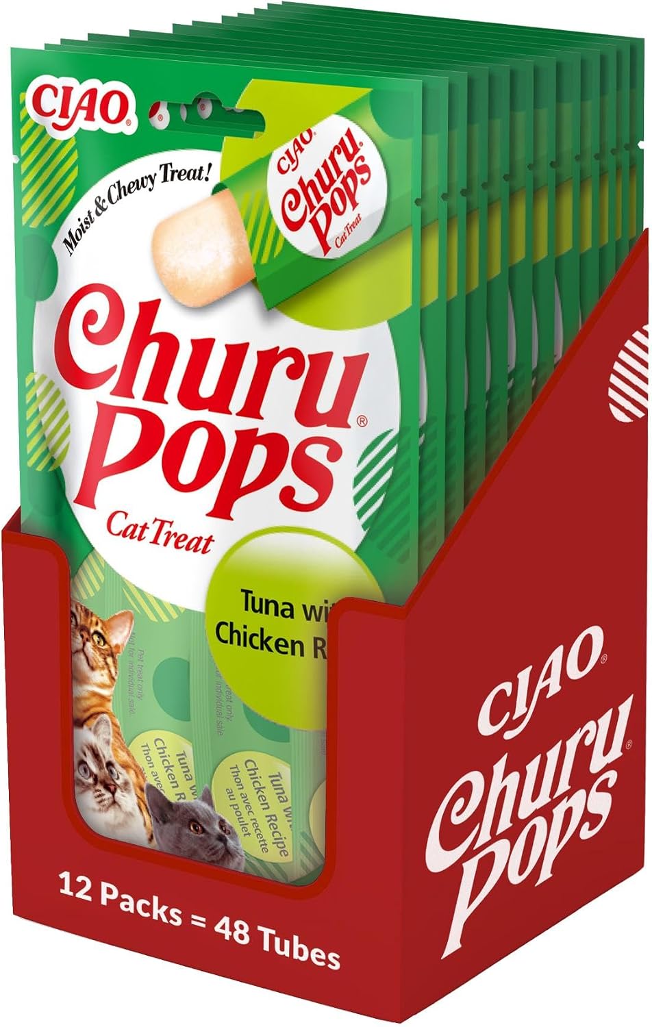Inaba Churu Fun Bites Katzenleckerlis 58% Huhn verschiedene Sorten