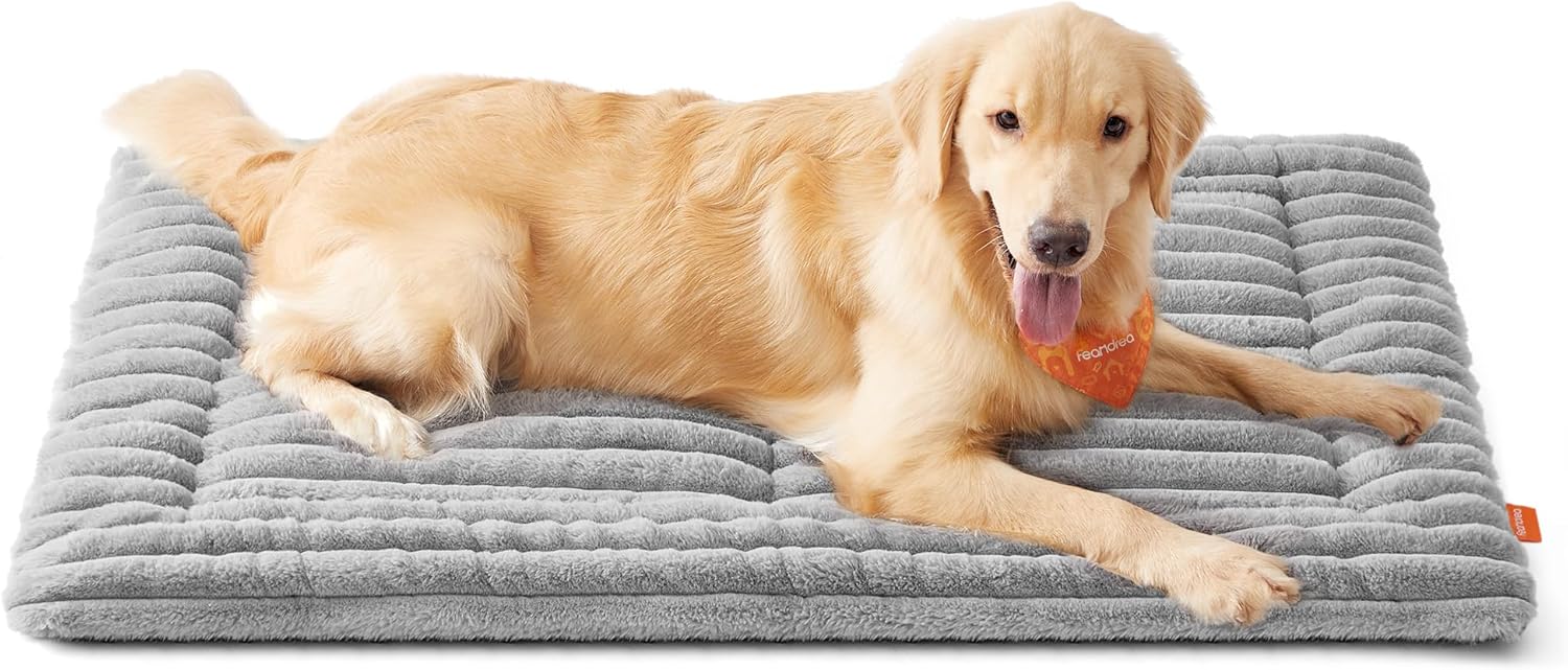 Feandrea Hundedecke taubengrau 45cm-75cm waschbar fuer Hunde Katzen S