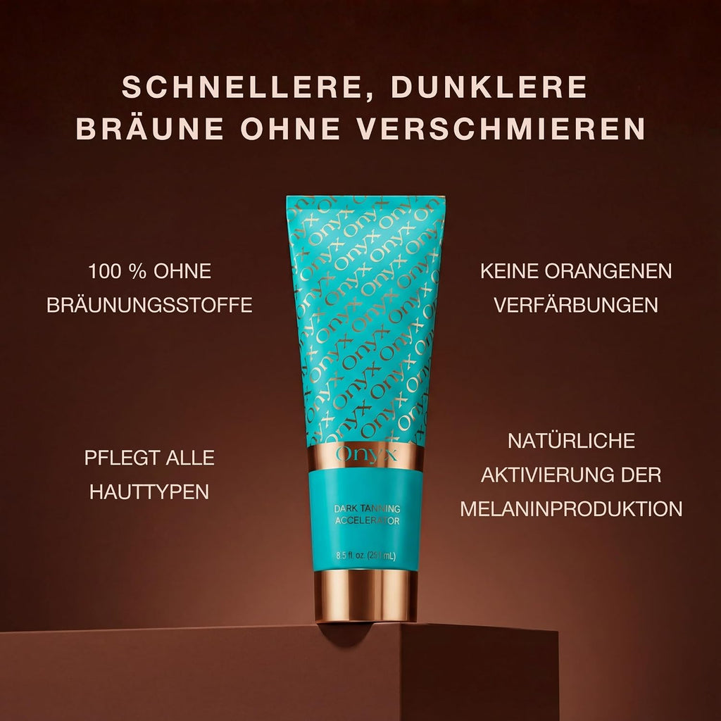 Onyx Dark Braeunungsbeschleuniger Lotion fuer Solarium 200 ml