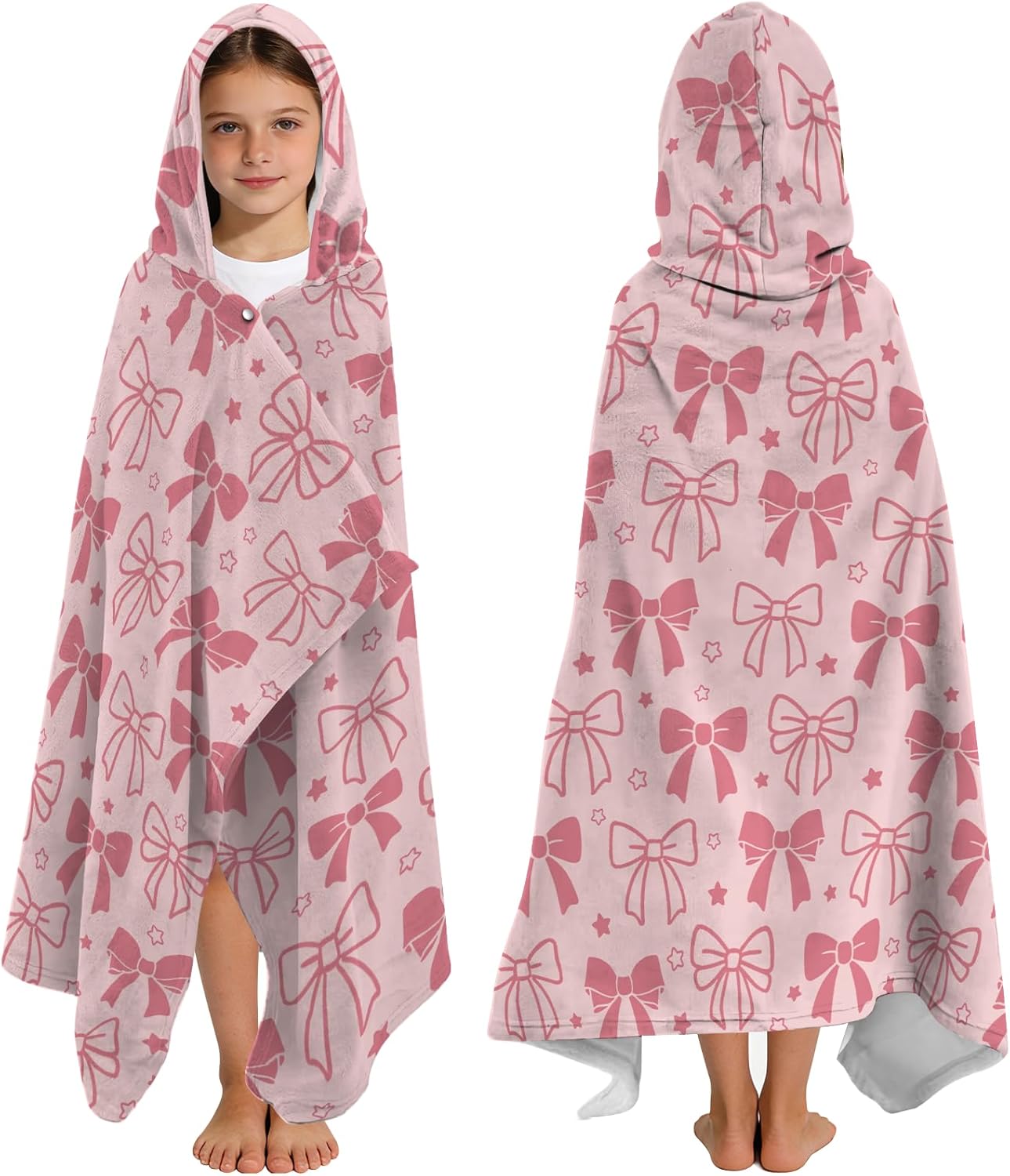 Eiscreme Kapuzenponcho Handtuch 130x100 cm Kinder Jungen Maedchen Strand Schwimmb