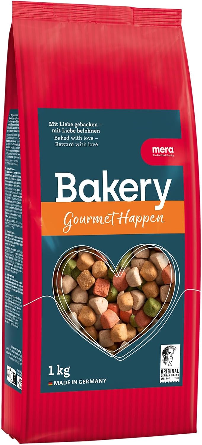 MERA Bakery Gourmet Happen (), Hundeleckerli fuer Training oder als Snack, Lec