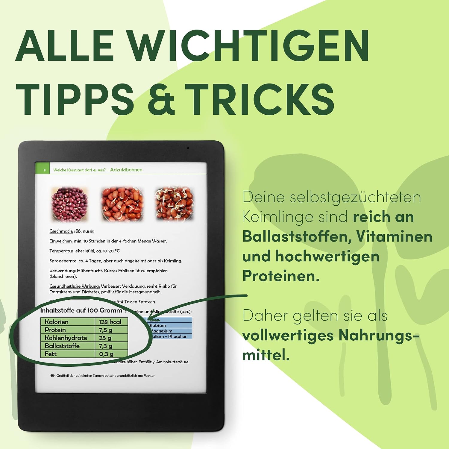 Bio Sprossensamen Set Microgreens Keimsamen Starterset Anzucht