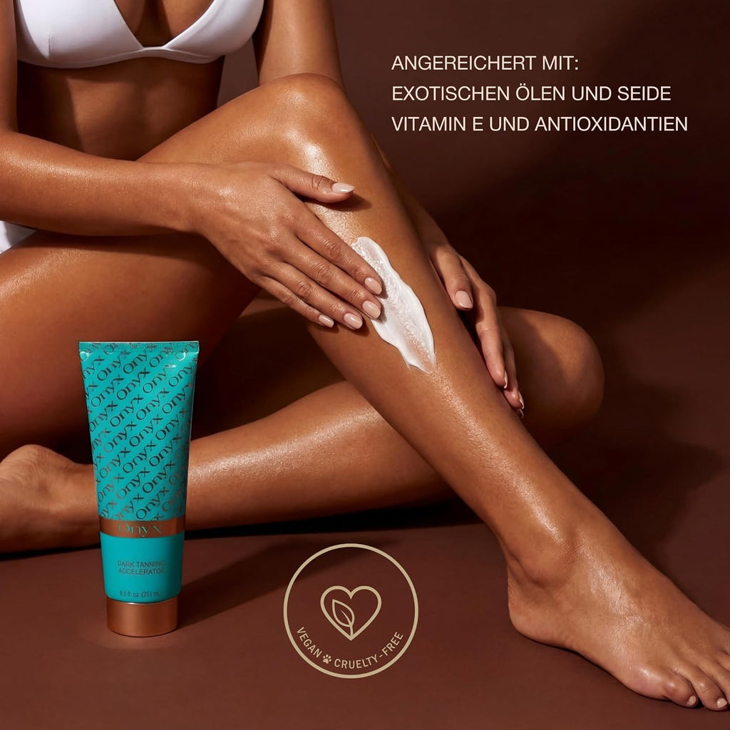 Onyx Dark Braeunungsbeschleuniger Lotion fuer Solarium 200 ml
