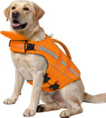 ASENKU Hundeschwimmweste XS-XXL Gr. S 5- mit Rettungsgriff D-Ring Reflektor