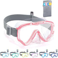 Vvinca Taucherbrille Kinder 180° Panorama Schwimm- und Tauchmaske mit Stoffband