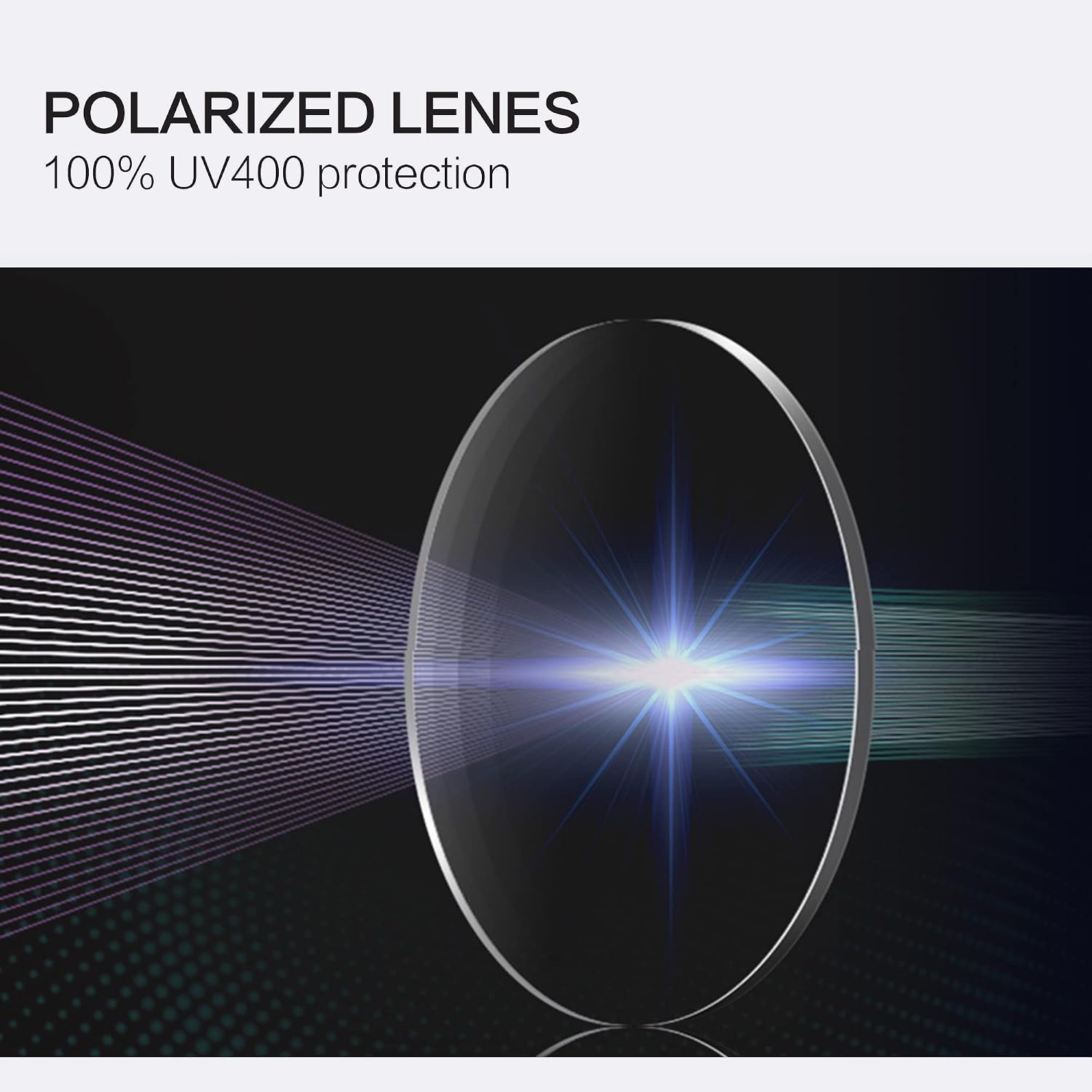 ZENOTTIC Sonnenbrille polarisiert rund UV400 Vintage Rahmen Herren Damen
