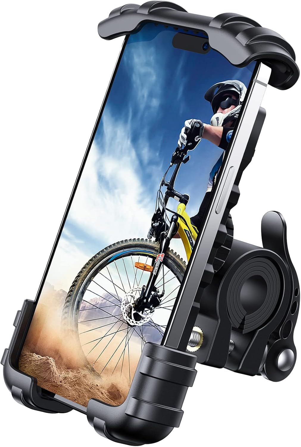 Universal Fahrrad Motorrad Lenkerhalter 360° drehbar fuer Smartphone