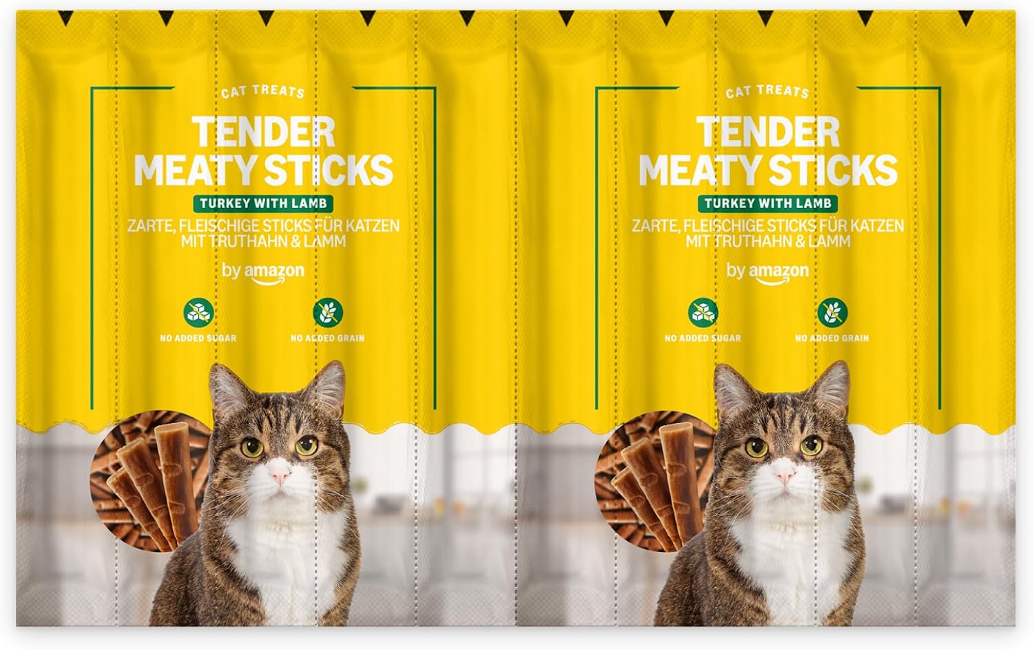 by Amazon Katzensnack Sticks mit Huhn und Leber verschiedene Sorten