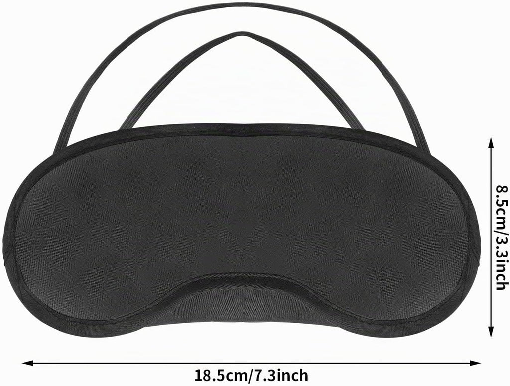 Schlafmaske 24er Set lichtdicht weich verstellbar fuer Herren Damen Kinder